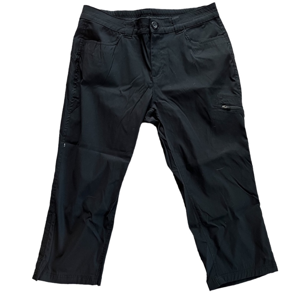 Womens Eddie Bauer Black Hiking Capri